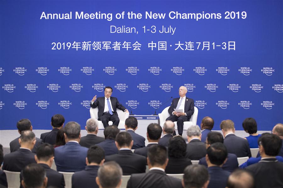 CHINA-DALIAN-LI KEQIANG-SUMMER DAVOS FORUM-DIALOGUE (CN)