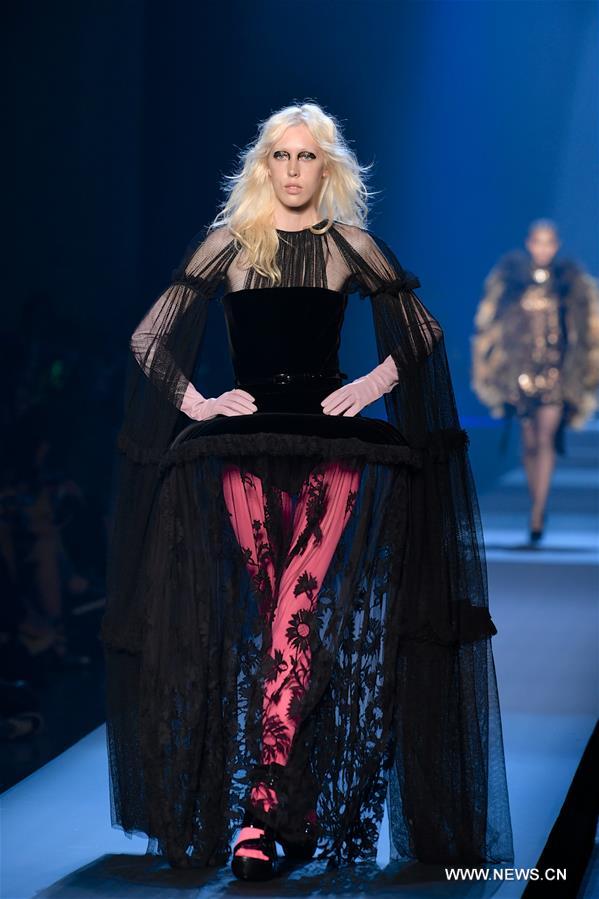 FRANCE-PARIS-FASHION WEEK-JEAN PAUL GAULTIER