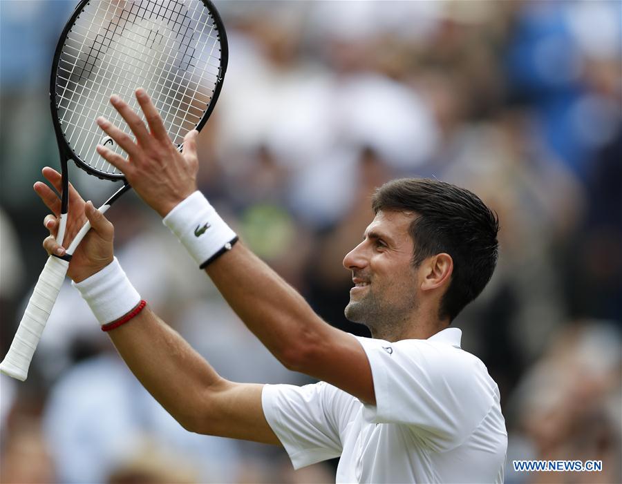 (SP)BRITAIN-LONDON-TENNIS-WIMBLEDON-DAY 9