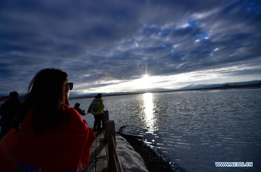 CHINA-QINGHAI-HAIXI-CAKA SALT LAKE-TOURISM (CN)