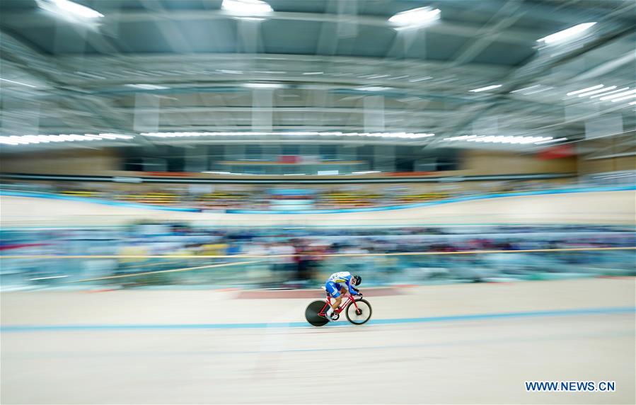 (SP)CHINA-TAIYUAN-2ND YOUTH GAMES-CYCLING TRACK-MEN'S OMNIUM(CN)