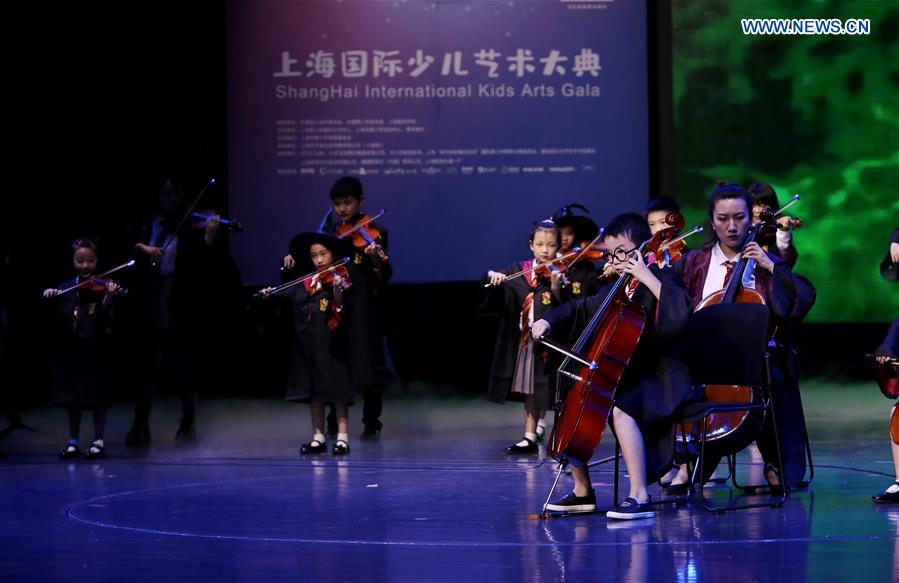 CHINA-SHANGHAI-INTERNATIONAL KIDS ARTS GALA (CN)