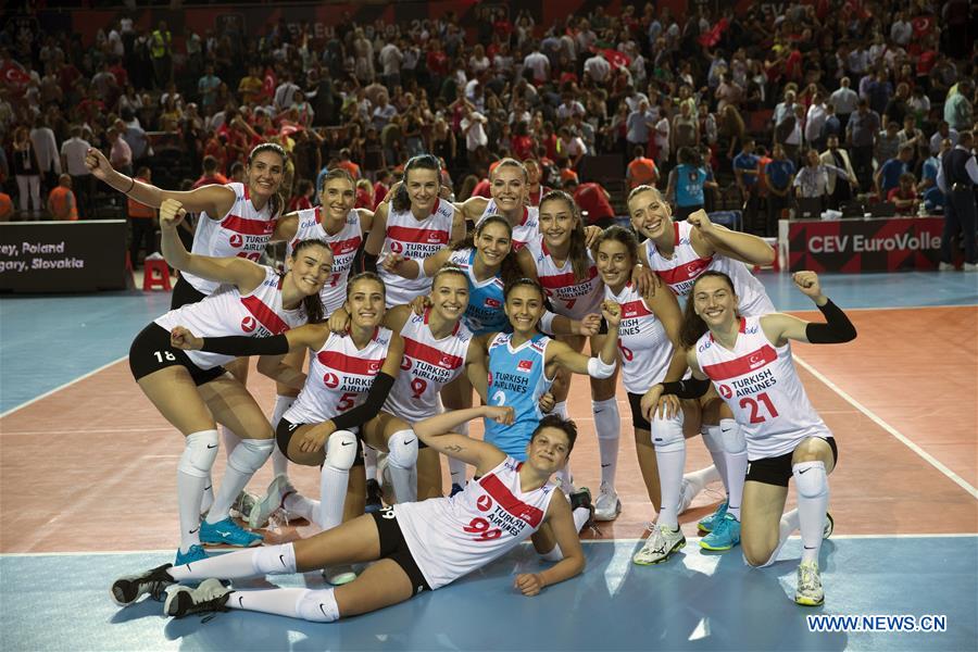 (SP)TURKEY-ANKARA-VOLLEYBALL-WOMEN'S EUROPEAN CHAMPIONSHIP