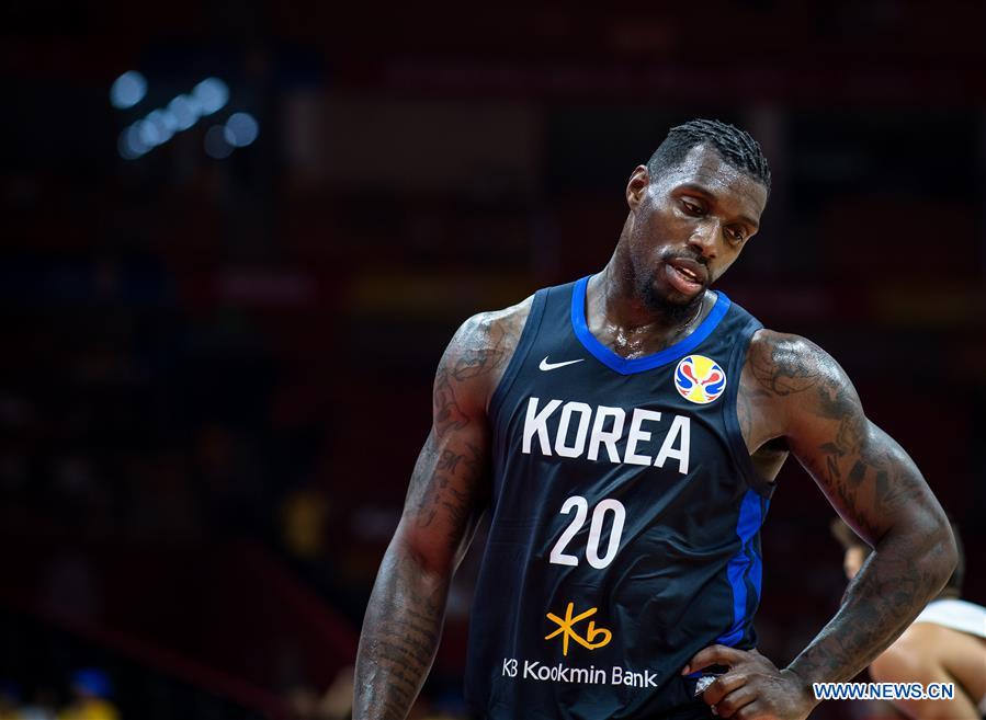 (SP)CHINA-WUHAN-BASKETBALL-FIBA WORLD CUP-GROUP B-SOUTH KOREA VS ARGENTINA (CN)