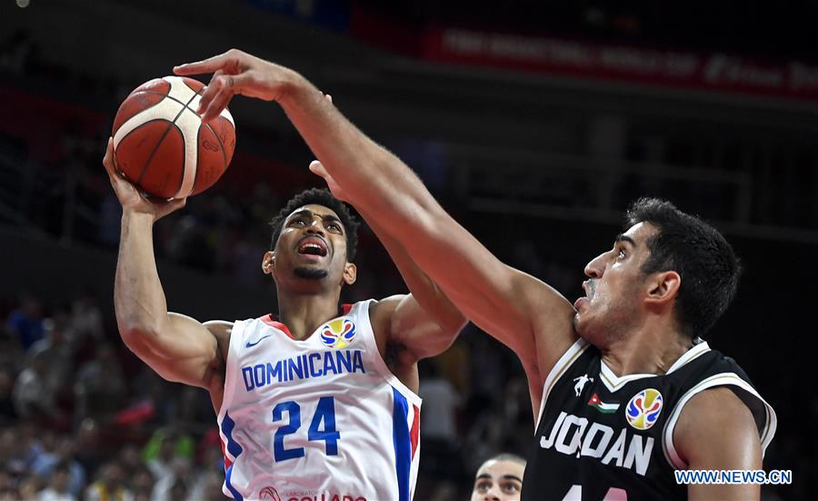 (SP)CHINA-SHENZHEN-BASKETBALL-FIBA WORLD CUP-GROUP G-DOMINICAN REPUBLIC VS JORDAN (CN)