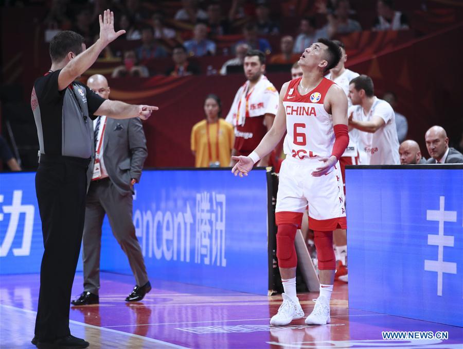 (SP)CHINA-BEIJING-BASKETBALL-FIBA WORLD CUP-GROUP A-CHN VS POL(CN)