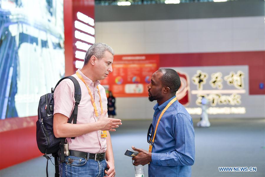 CHINA-BEIJING-ZHONGGUANCUN-EXHIBITION-JOURNALISTS-VISIT (CN)