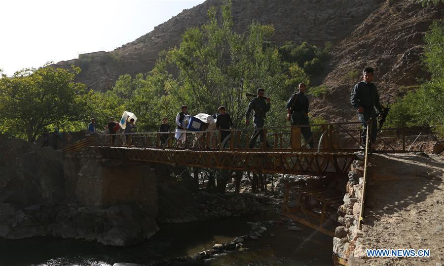 AFGHANISTAN-PANJSHIR-ELECTION MATERIALS-TRANSPORT