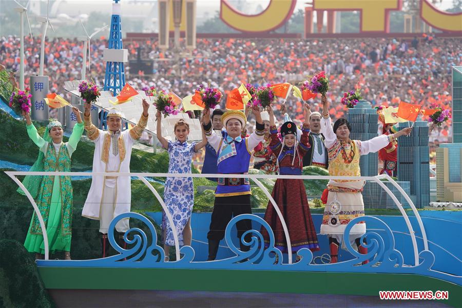 (PRC70Years)CHINA-BEIJING-NATIONAL DAY-CELEBRATIONS (CN)