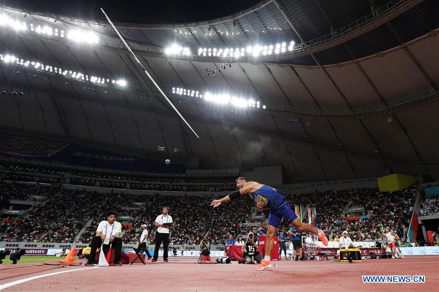 (SP)QATAR-DOHA-ATHLETICS-IAAF WORLD CHAMPIONSHIPS-MEN'S JAVELIN THROW