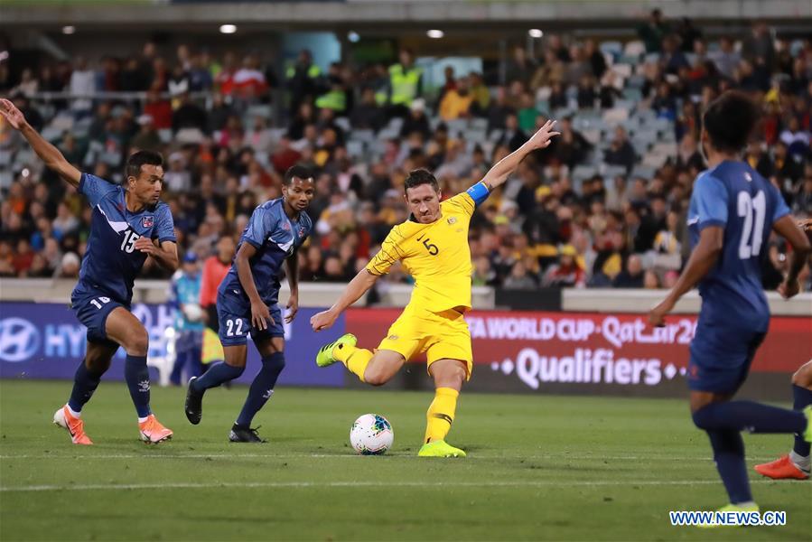 (SP)AUSTRALIA-CANBERRA-SOCCER-2022 FIFA WORLD CUP QUALIFIER-AUS VS NPL