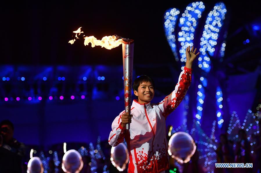 (SP)CHINA-WUHAN-7TH MILITARY WORLD GAMES-OPENING CEREMONY