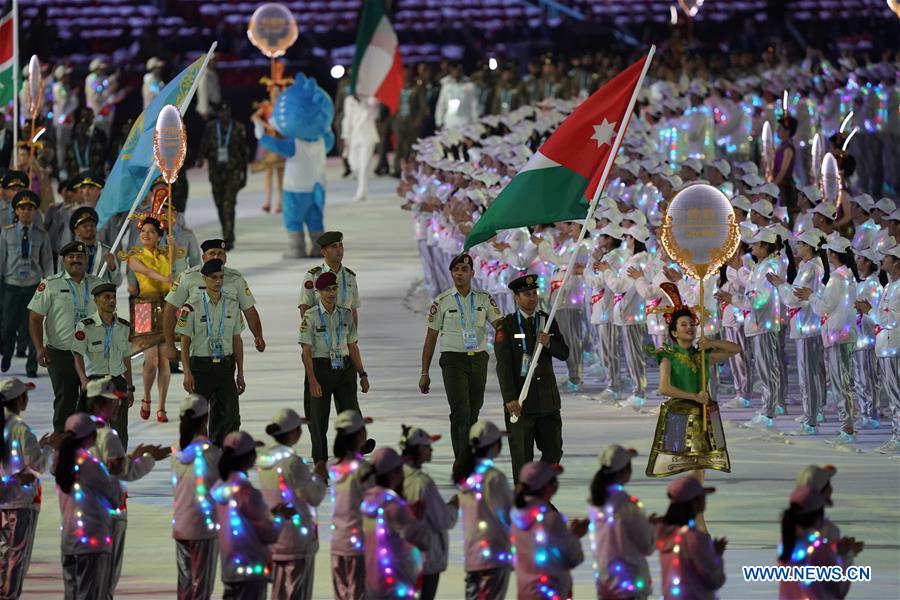 (SP)CHINA-WUHAN-7TH MILITARY WORLD GAMES-OPENING CEREMONY