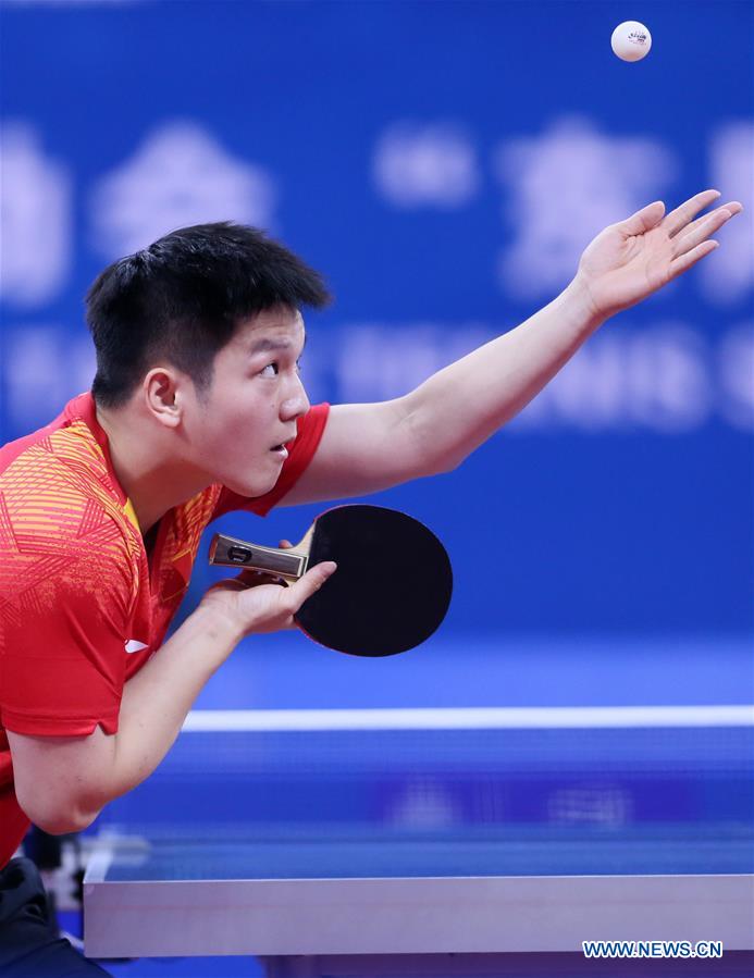 (SP)CHINA-WUHAN-7TH MILITARY WORLD GAMES-TABLE TENNIS