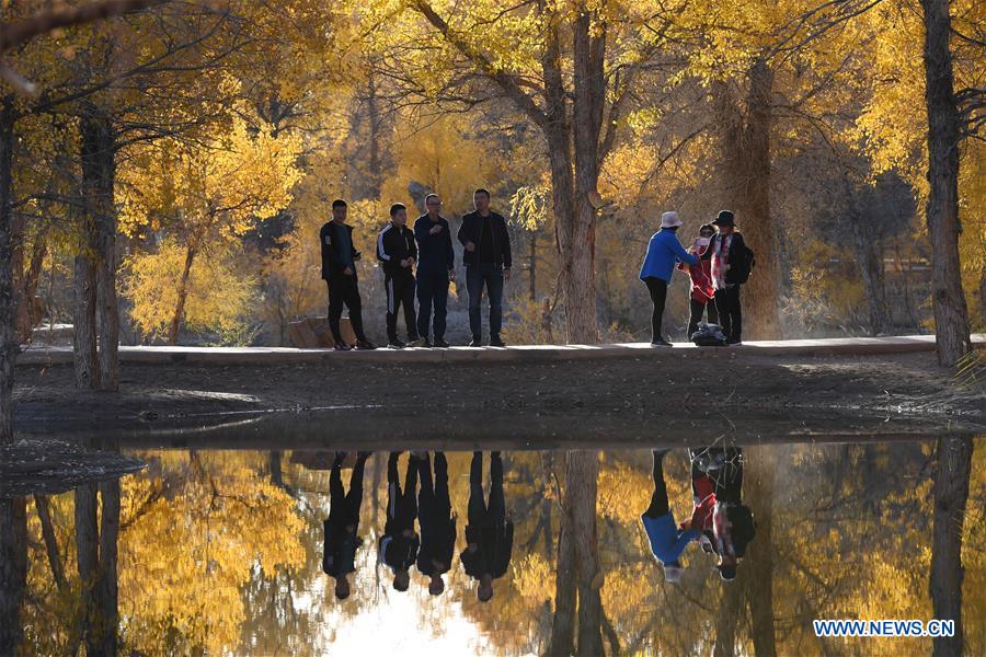 CHINA-JIUQUAN-AUTUMN SCENERY (CN)