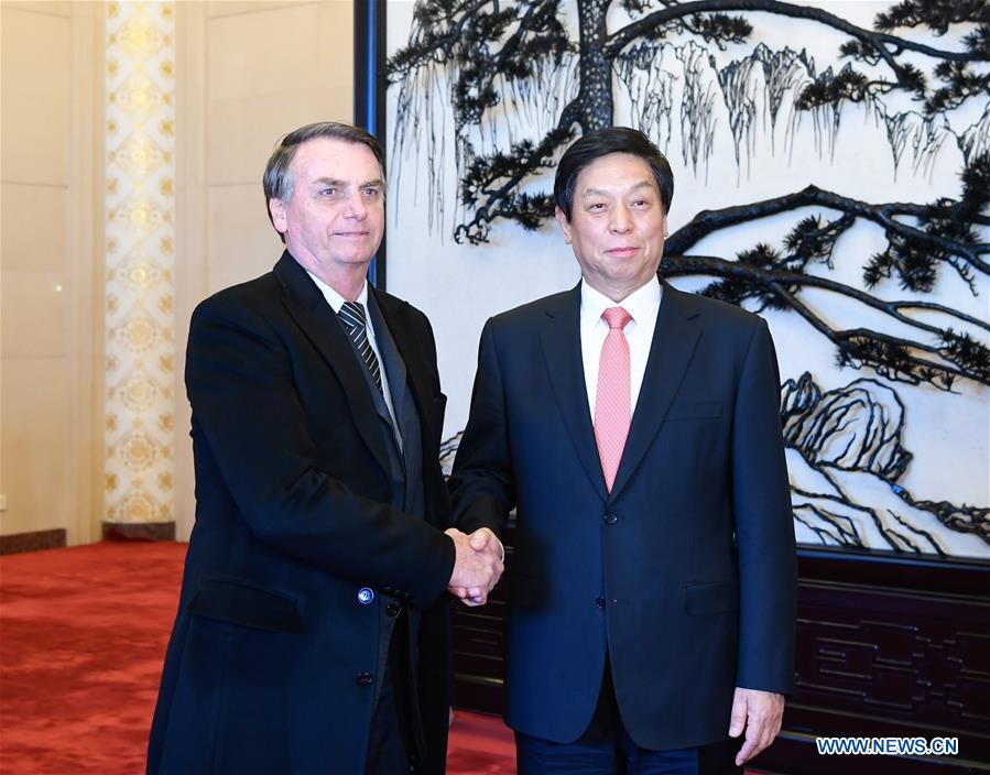 CHINA-BEIJING-LI ZHANSHU-BRAZILIAN PRESIDENT-MEETING (CN)