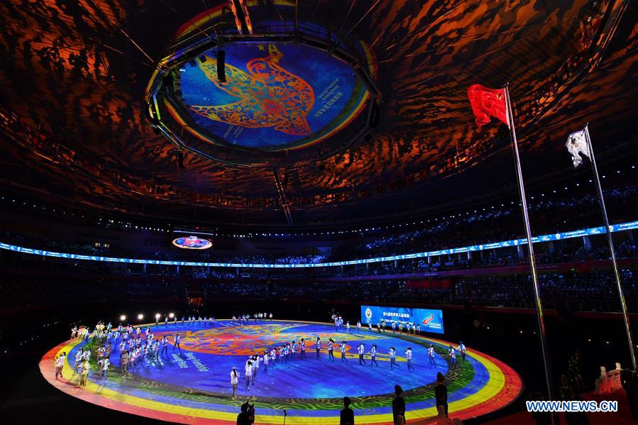 (SP)CHINA-WUHAN-7TH MILITARY WORLD GAMES-CLOSING CEREMONY