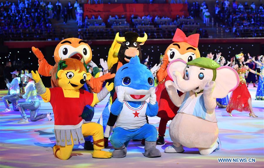 (SP)CHINA-WUHAN-7TH MILITARY WORLD GAMES-CLOSING CEREMONY