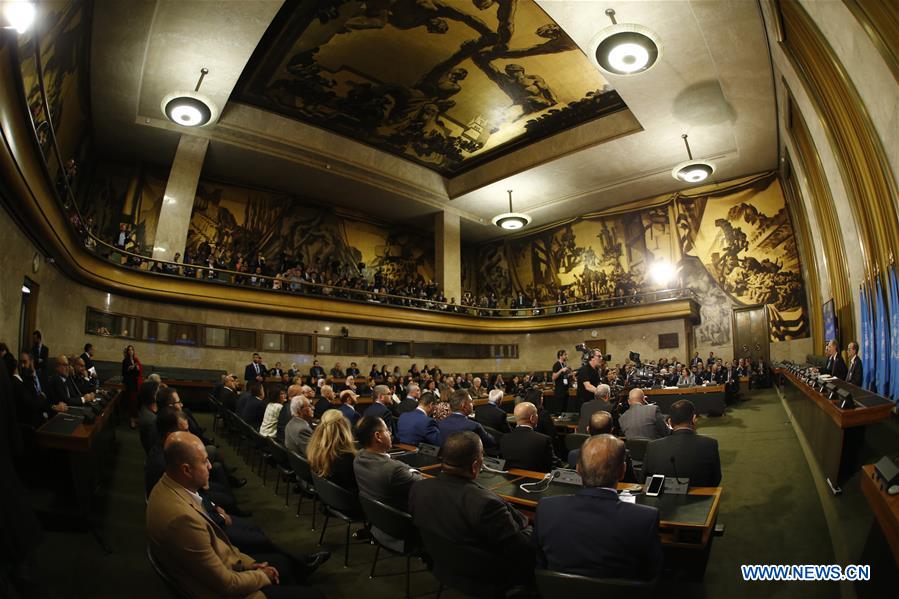 SWITZERLAND-GENEVA-UN-SYRIAN CONSTITUTIONAL COMMITTEE-LAUNCHING