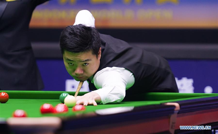 (SP)CHINA-YUSHAN-SNOOKER-WORLD OPEN(CN)