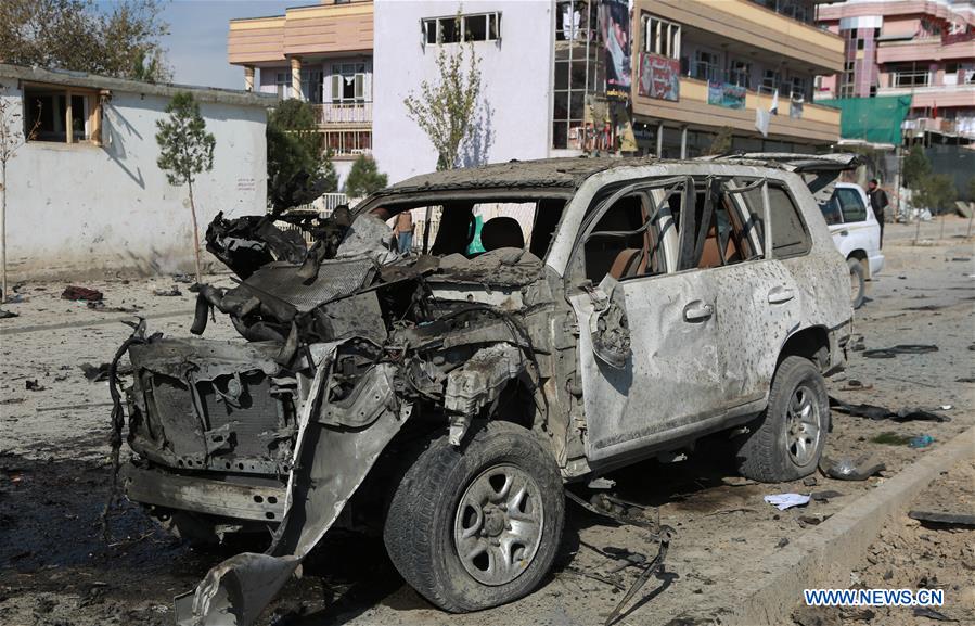 AFGHANISTAN-KABUL-CAR BOMB