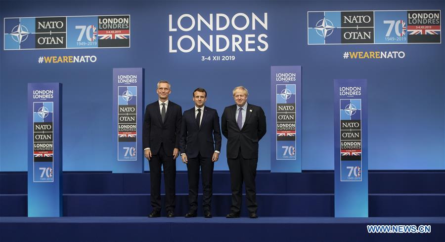 BRITAIN-LONDON-NATO SUMMIT-ARRIVALS