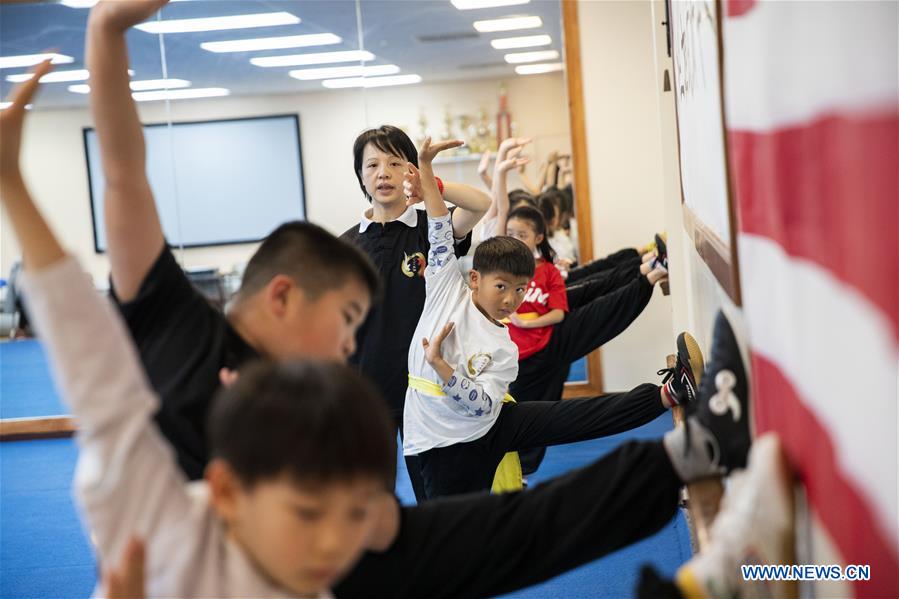 U.S.-NEW YORK-TAI CHI-FORMER WORLD CHAMPION