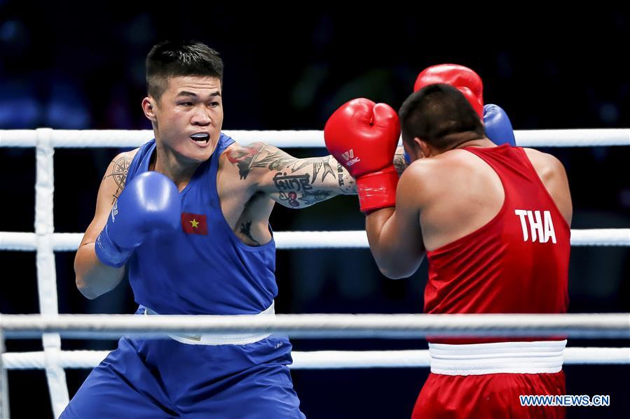 (SP)PHILIPPINES-SEA GAMES-MEN'S 81KG BOXING