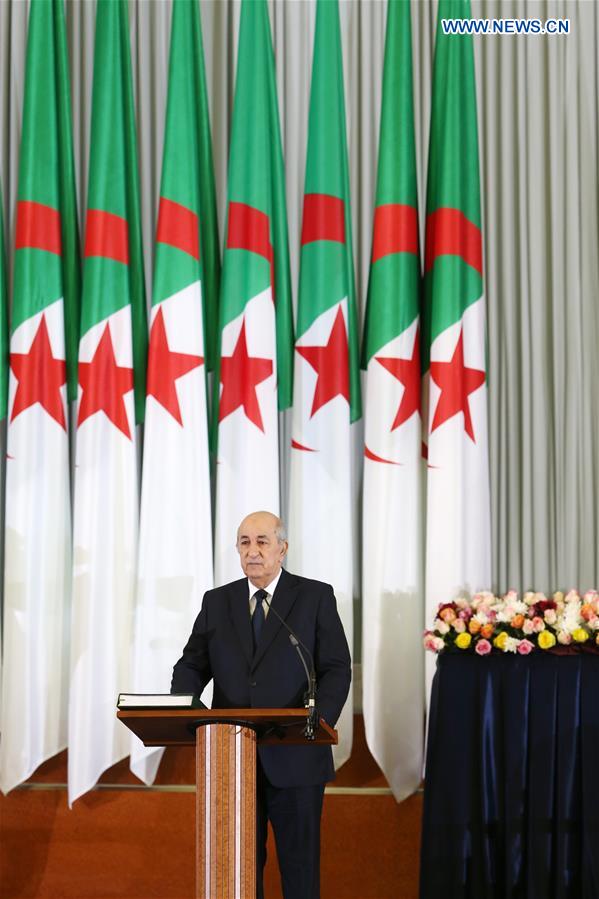 ALGERIA-ALGIERS-NEW PRESIDENT-SWORN IN