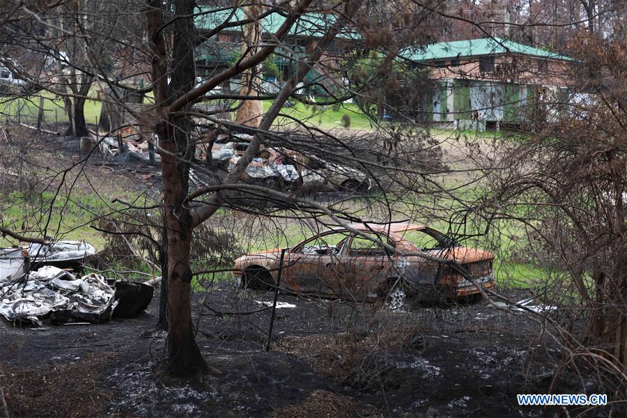 AUSTRALIA-CANBERRA-FIRE