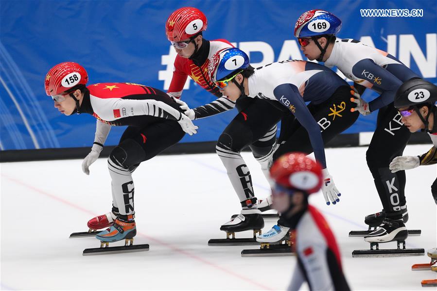 (SP)THE NETHERLANDS-DORDRECHT-ISU WORLD CUP-SHORT TRACK