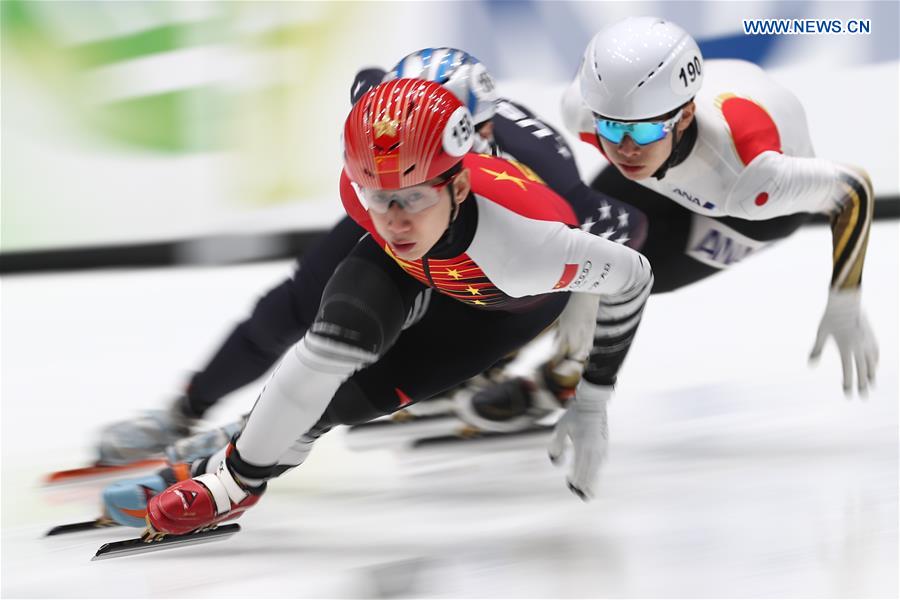 (SP)THE NETHERLANDS-DORDRECHT-ISU WORLD CUP-SHORT TRACK