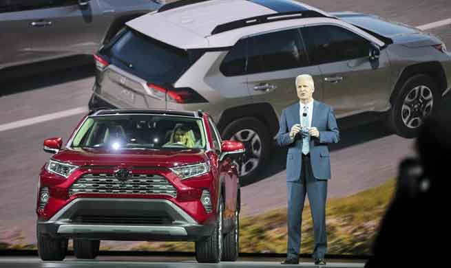 All-new 2019 Toyota RAV4 makes debut in New York