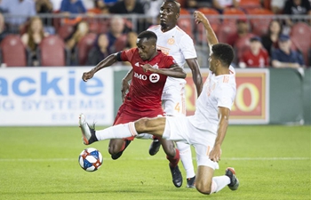 2019 Major League Soccer match: Toronto FC beats Atlanta United FC 3-2