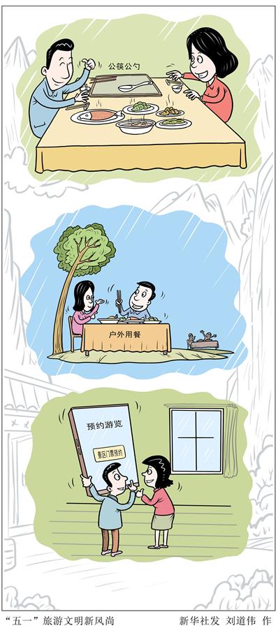 （图表·漫画）［“五一”劳动节］“五一”旅游文明新风尚