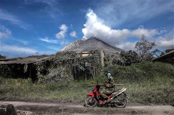 印尼:火山喷发