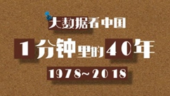 大数据看中国：1分钟里的40年