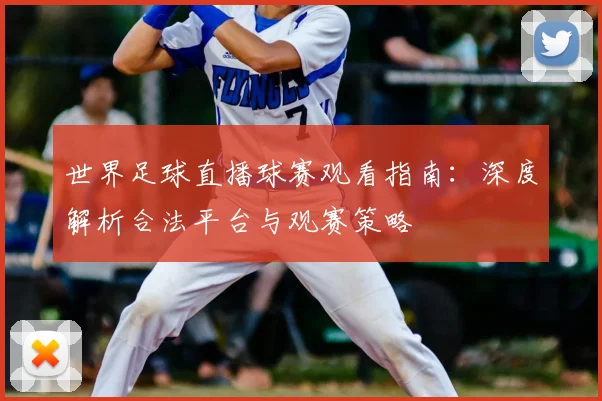 世界足球直播球赛观看指南：深度解析合法平台与观赛策略